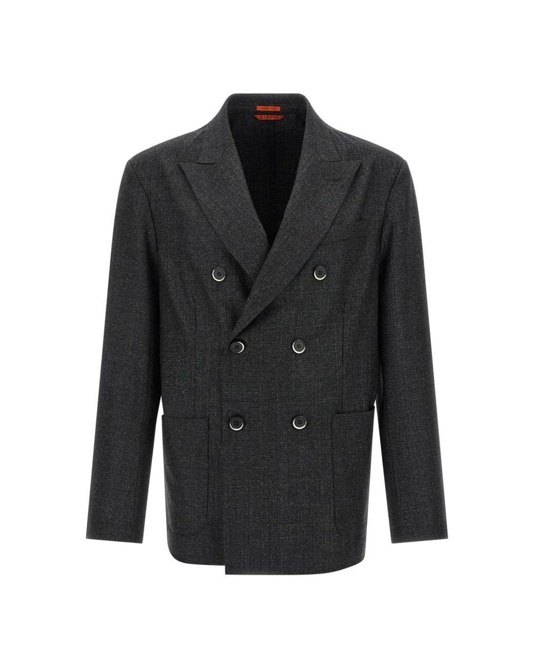 Barena Black Blazers for men