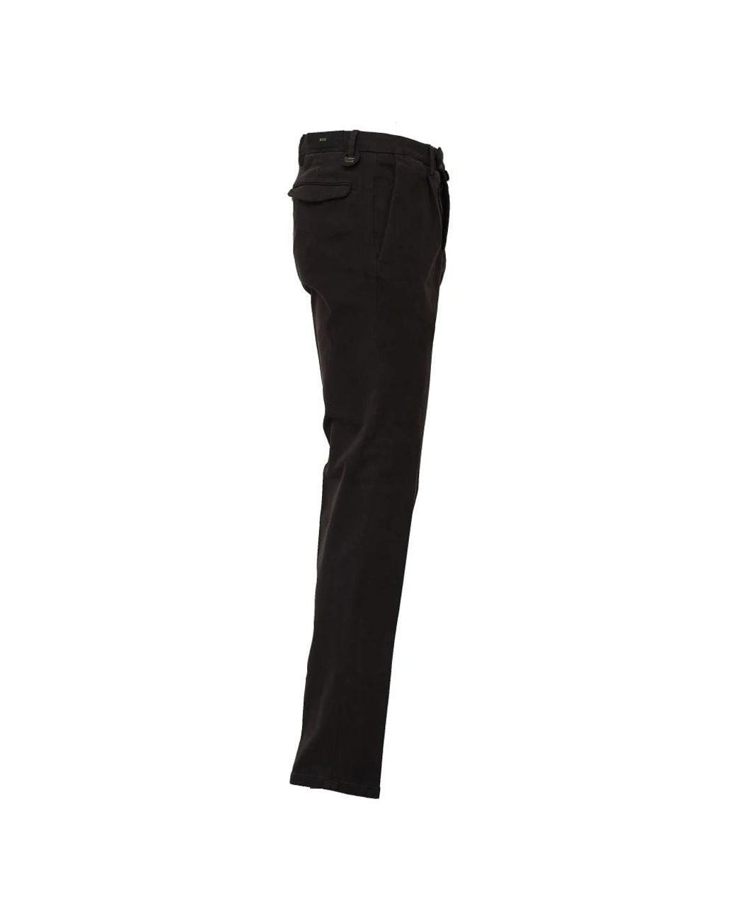 BRIGLIA Black Suit Trousers for men