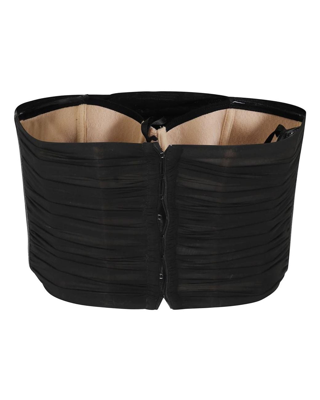 Elisabetta Franchi Black Sleeveless Tops