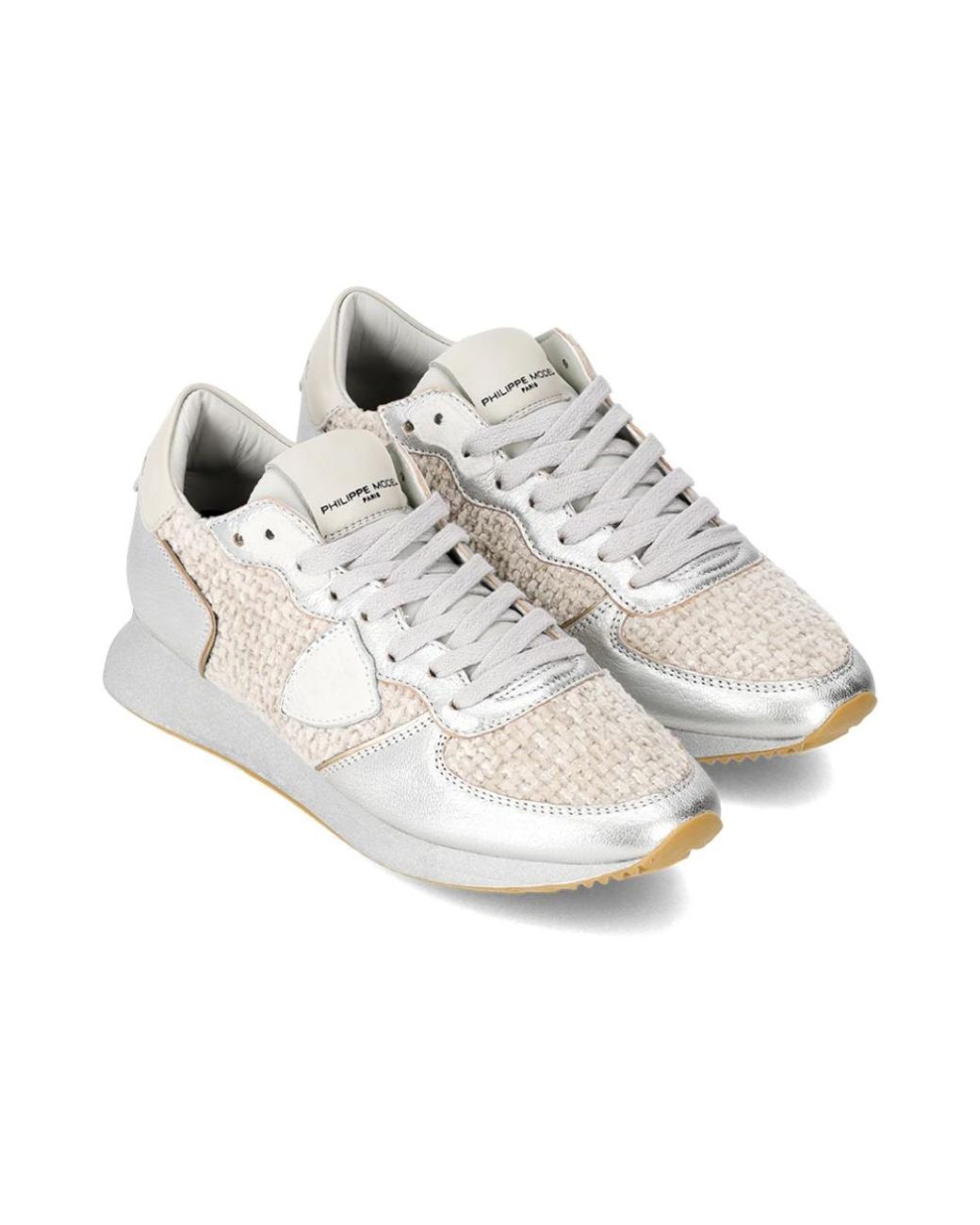 Philippe Model White Sneakers Trpx Running