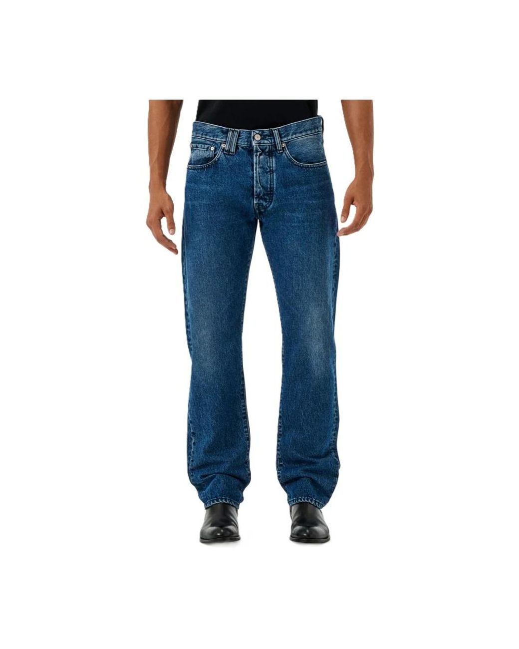CYCLE Jeans ,Blauw ,Straight Jeans in het Blue voor heren