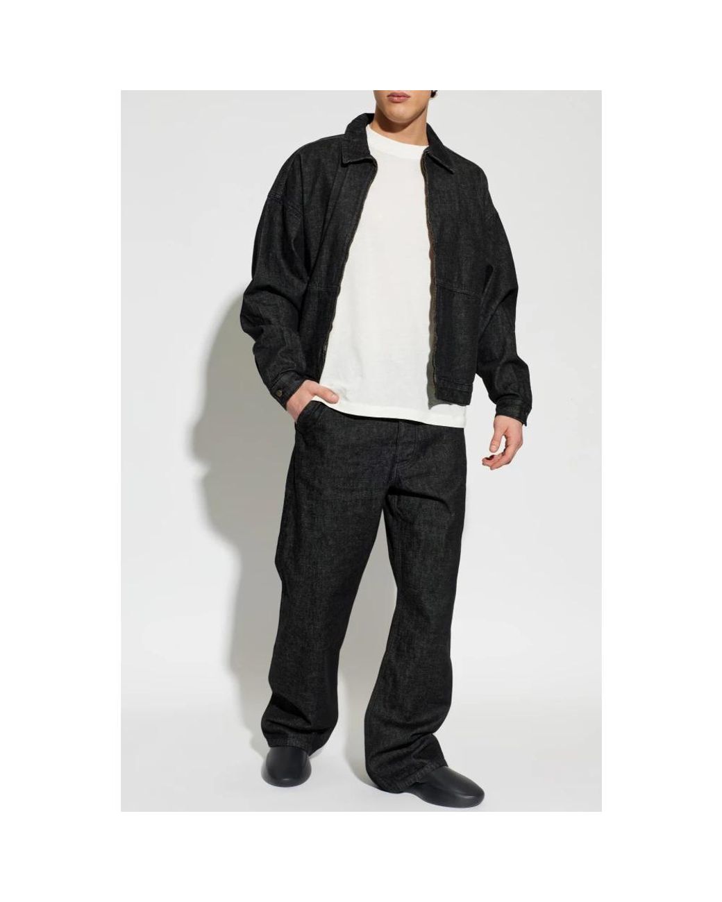 Fear Of God Black Straight Jeans for men