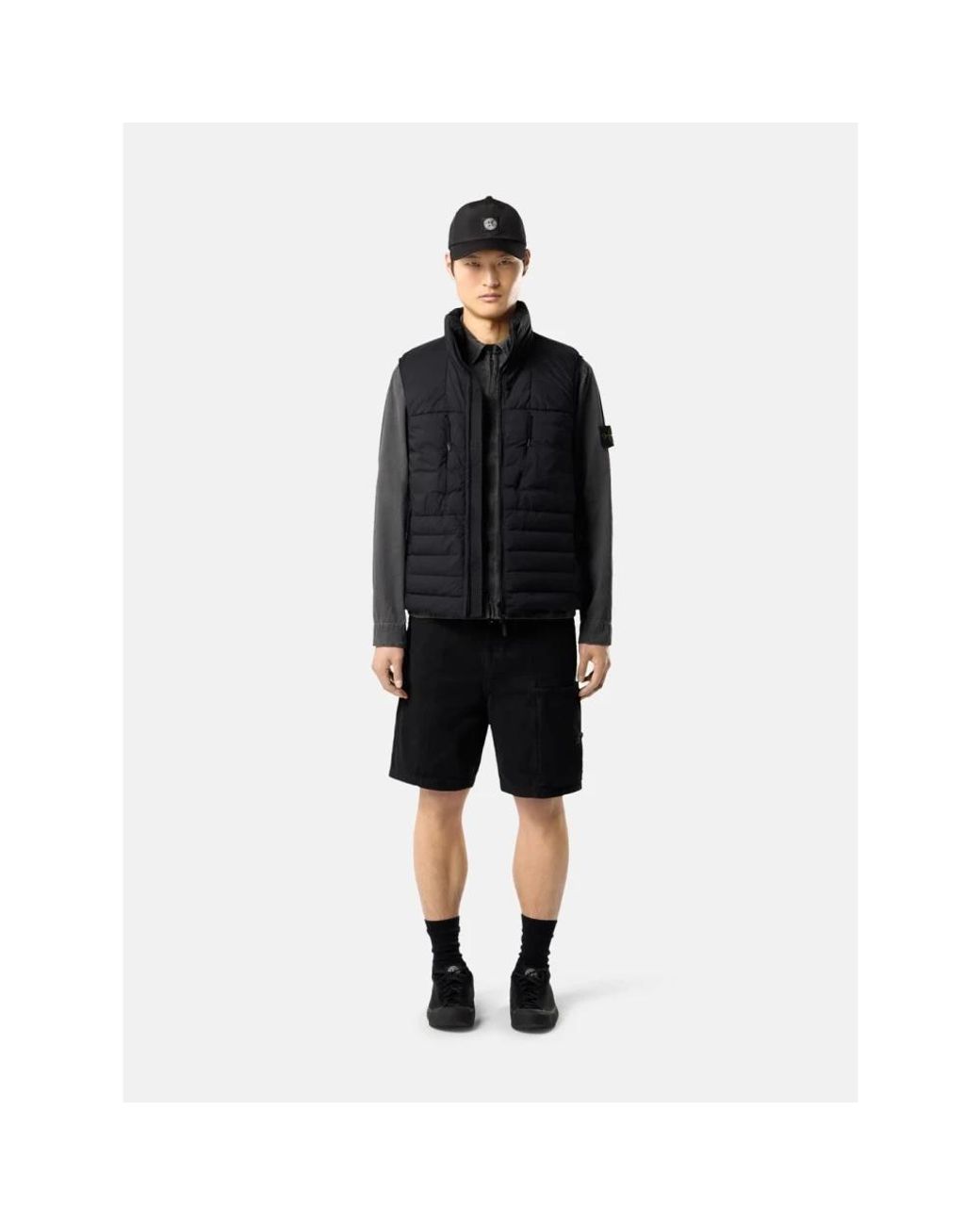 Stone Island Black Vests for men