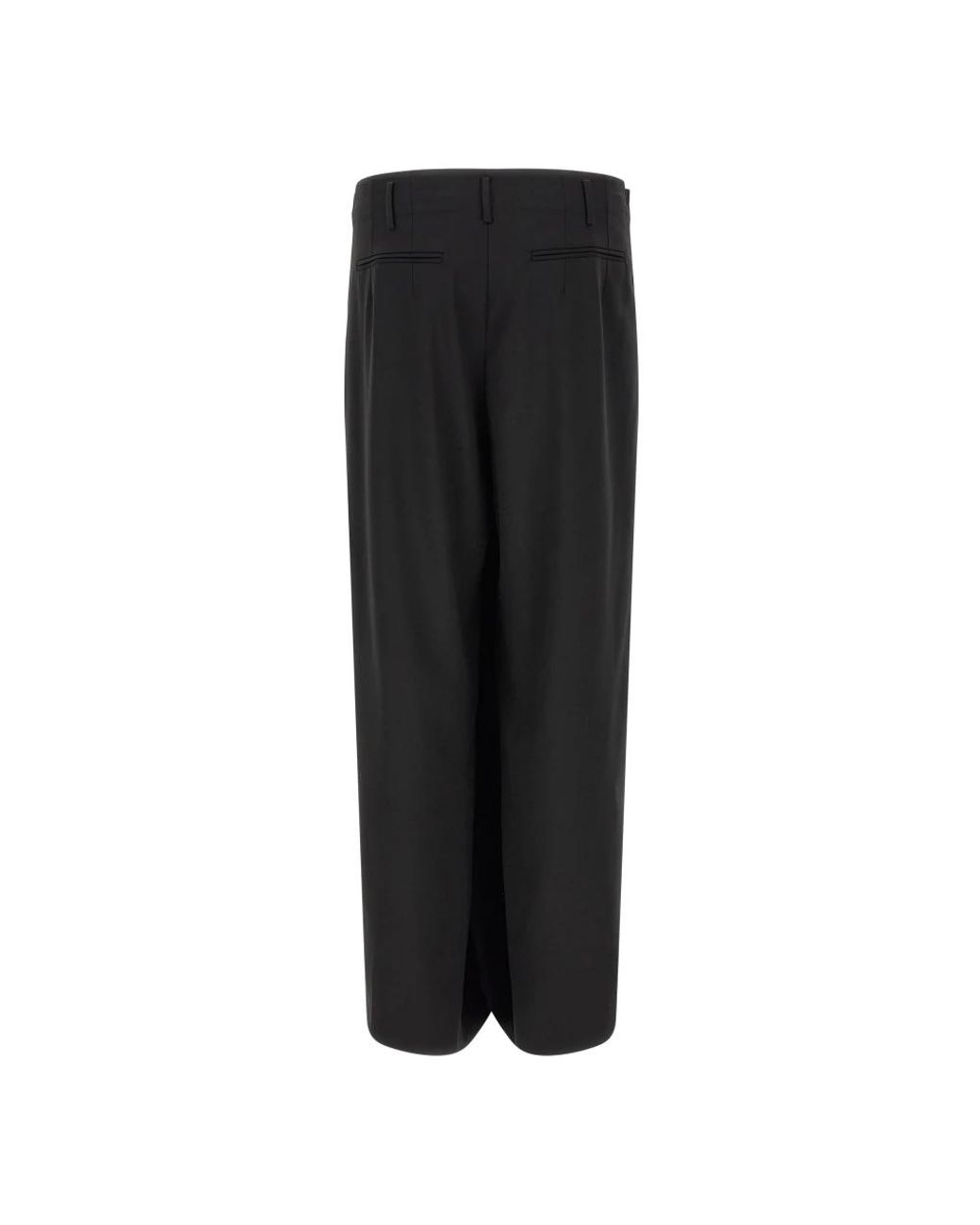 Kiko Kostadinov Black Wide Trousers for men