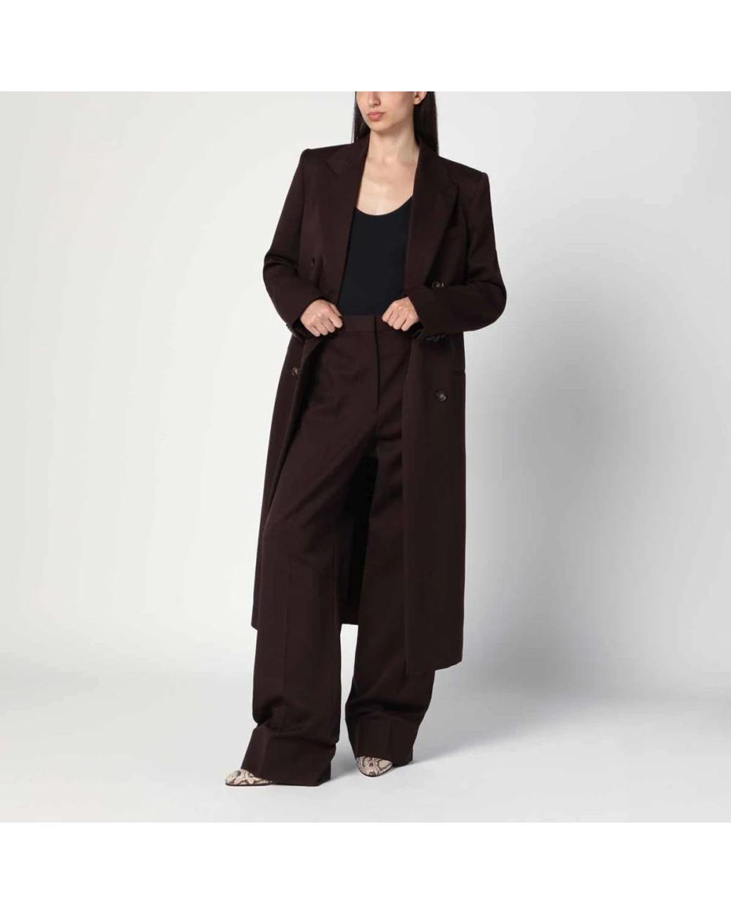 Stella McCartney Black Wide Trousers