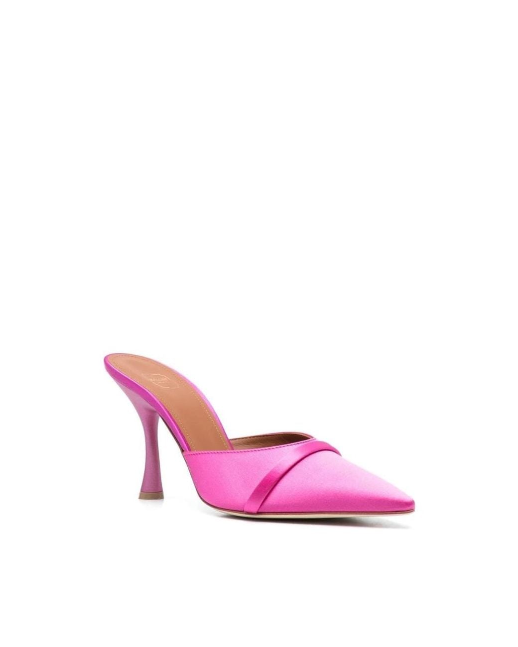 Malone Souliers Pink Heeled Mules