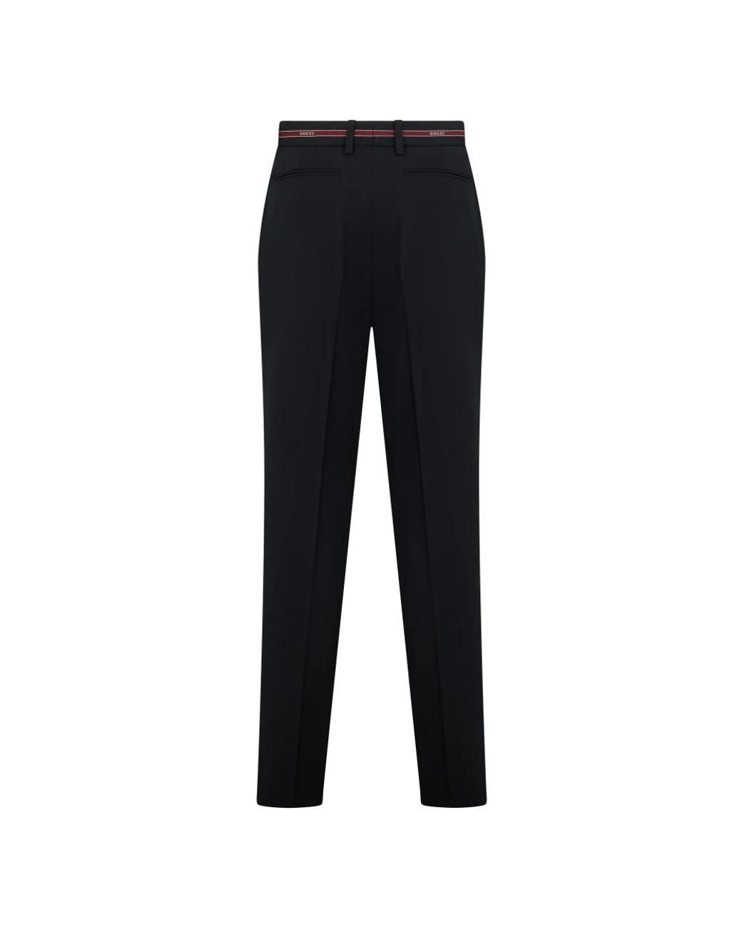 Gucci Black Straight Trousers