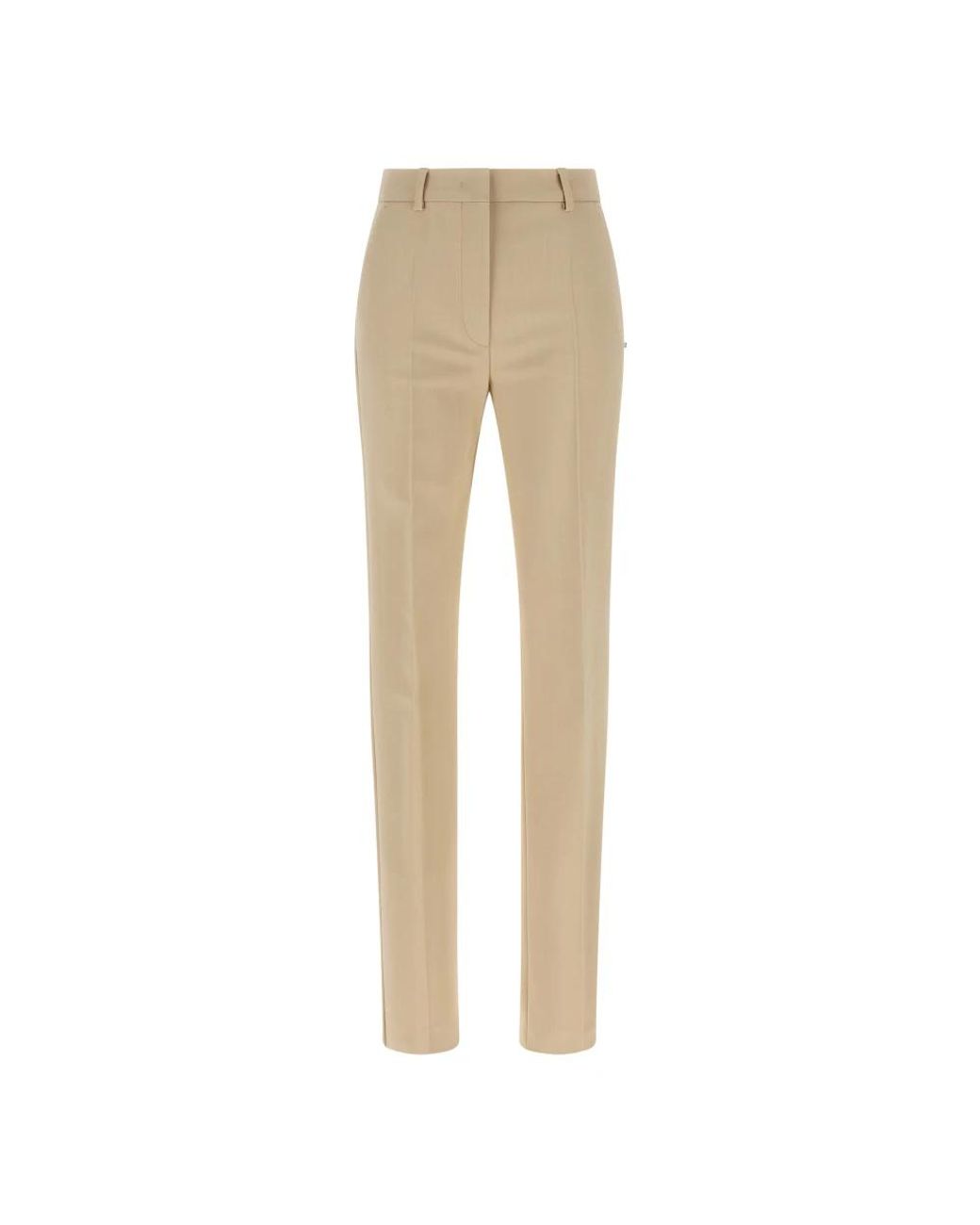 Sportmax Natural Slim-Fit Trousers