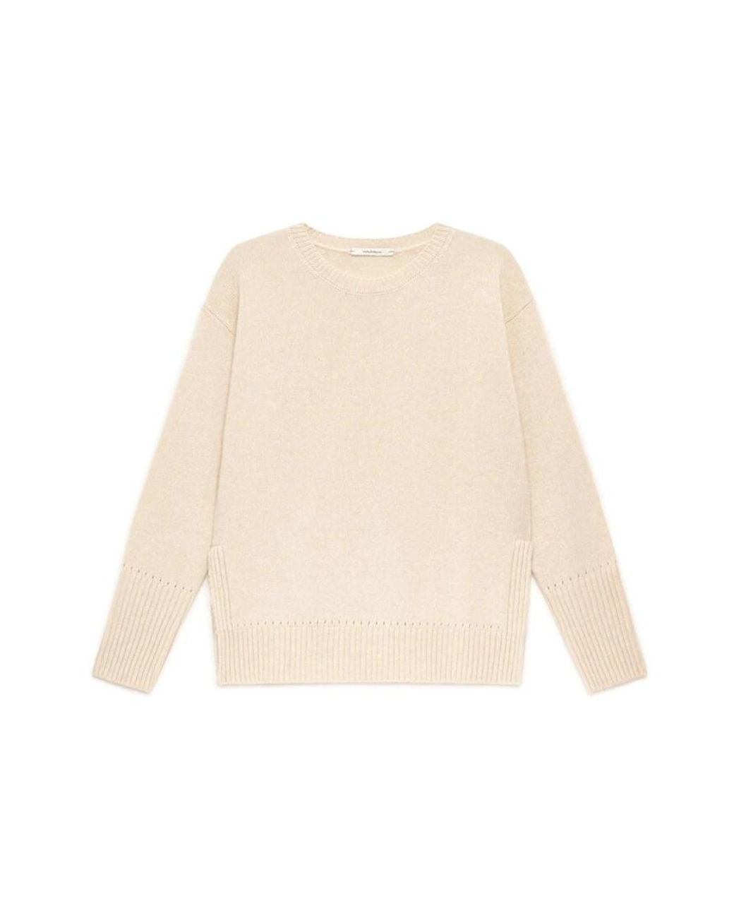 Maliparmi Natural Round-Neck Knitwear