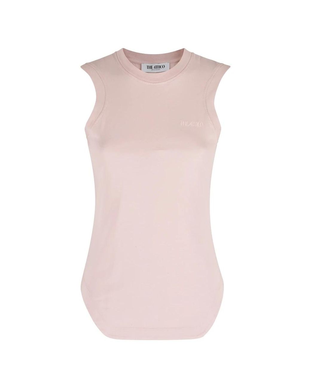 The Attico Pink Sleeveless Tops