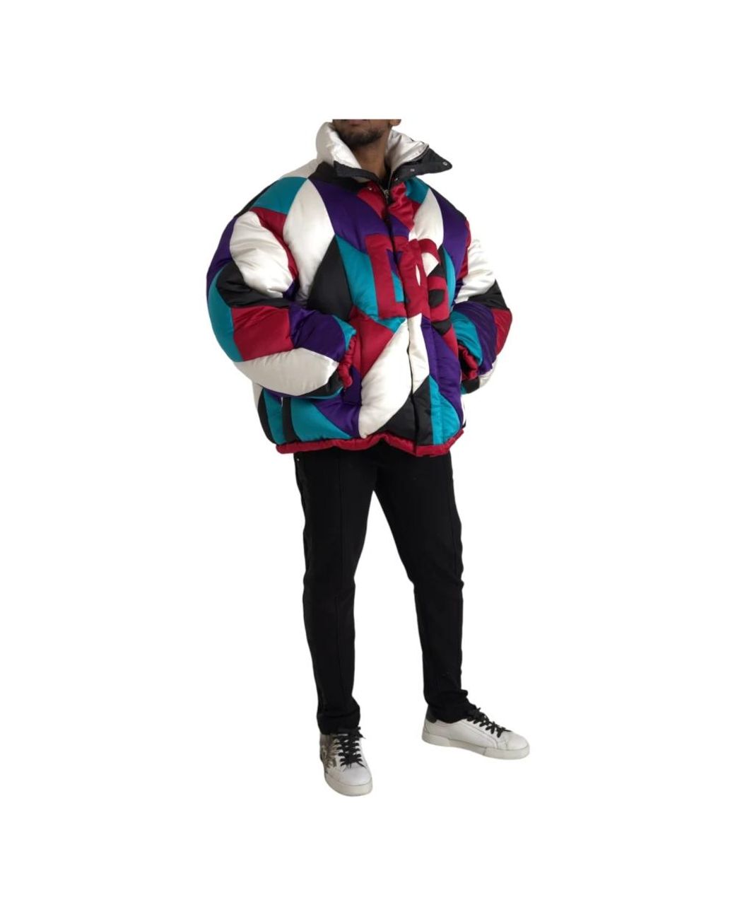Dolce & Gabbana Blue Winter Jackets for men