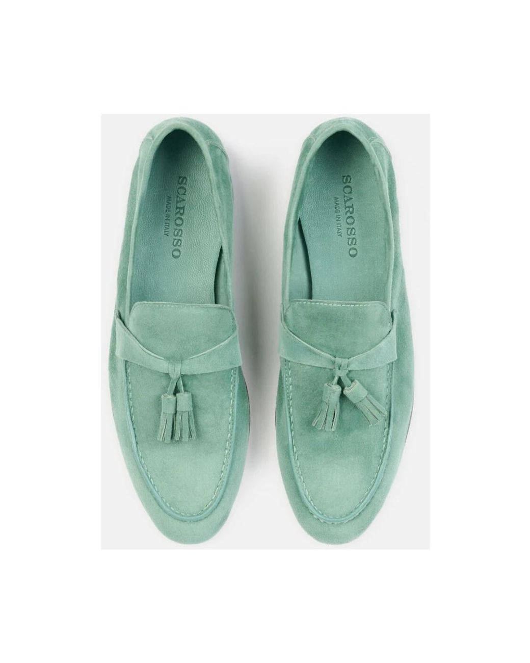 Scarosso Green Loafers