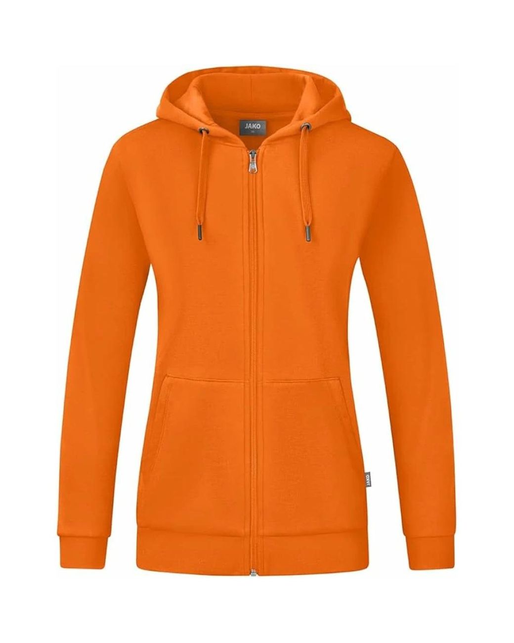 JAKÒ Zip-Through Hoodie in het Orange