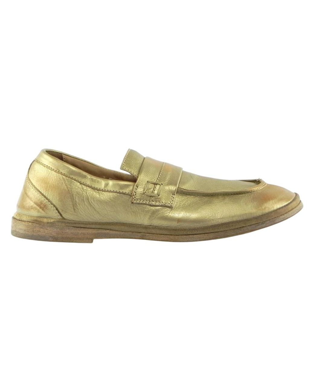 Moma Green Loafers