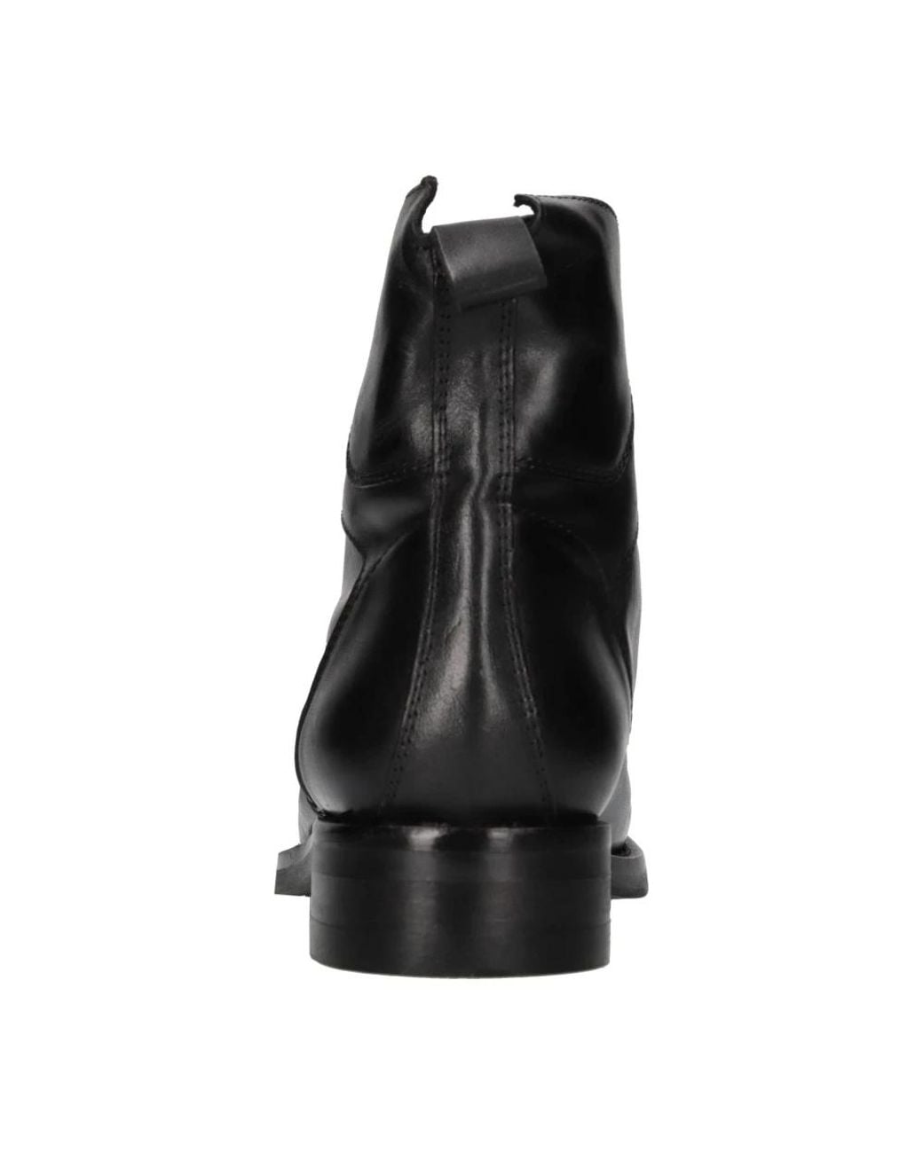 Hundred 100 Black Lace-Up Boots for men