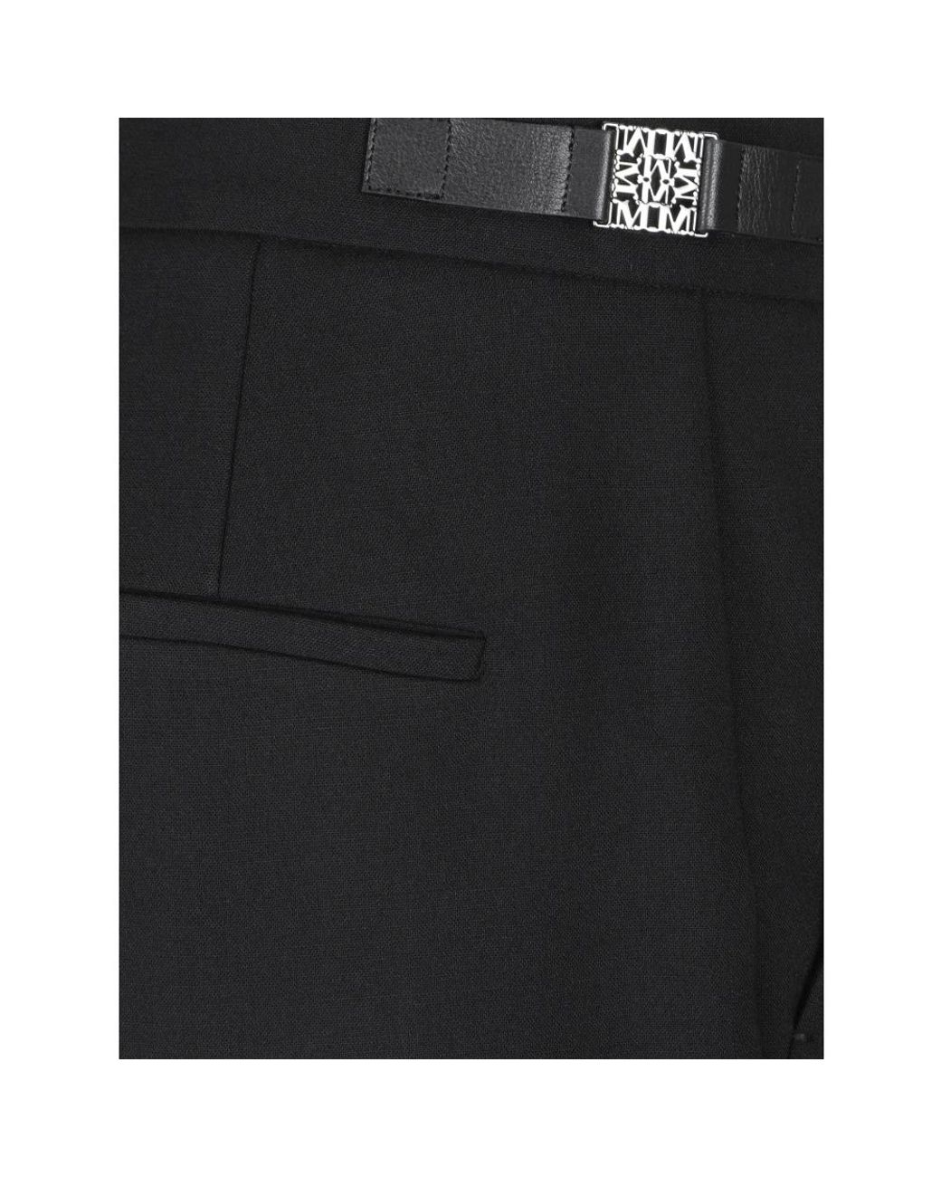 Chinos Max Mara de color Black