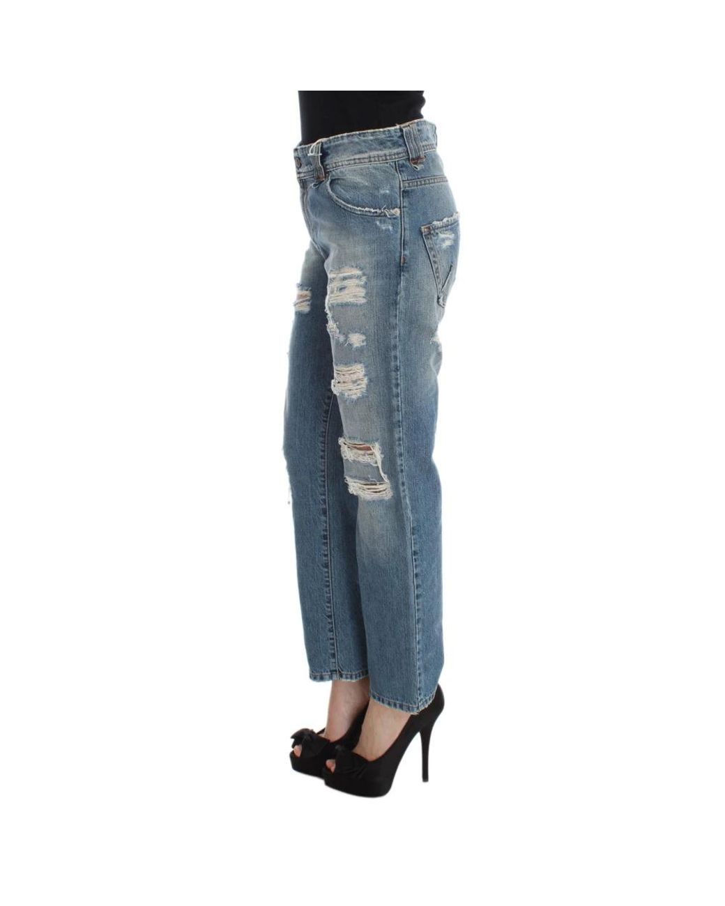 John Galliano Blue Straight Fit Jeans