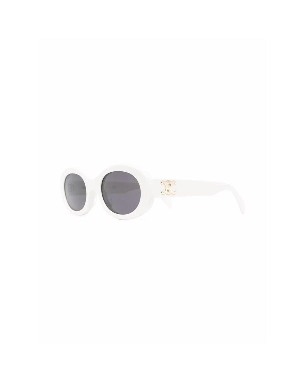 Céline White Sunglasses