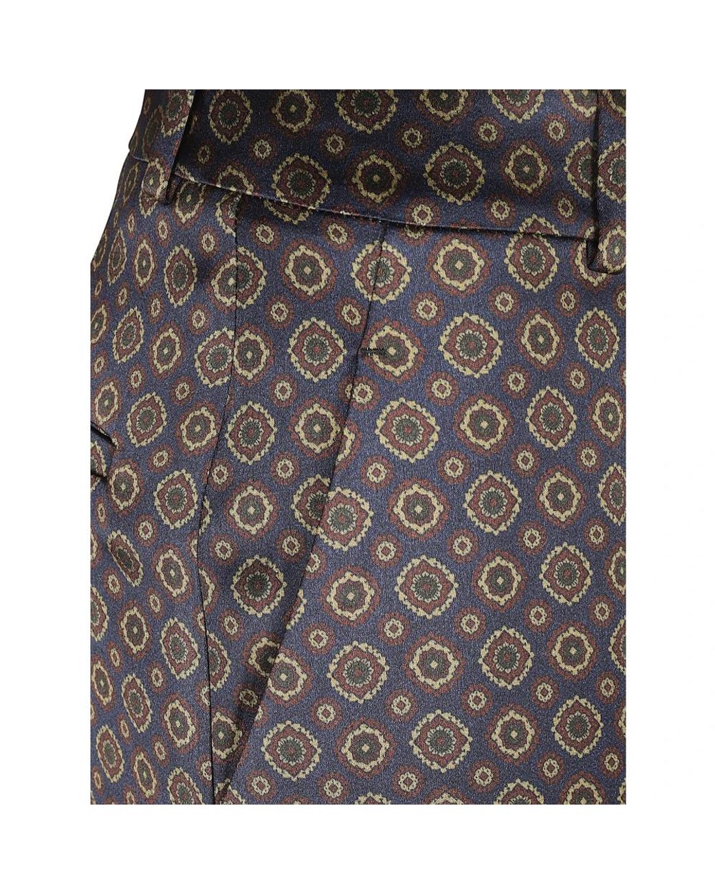Saint Laurent Brown Straight Trousers