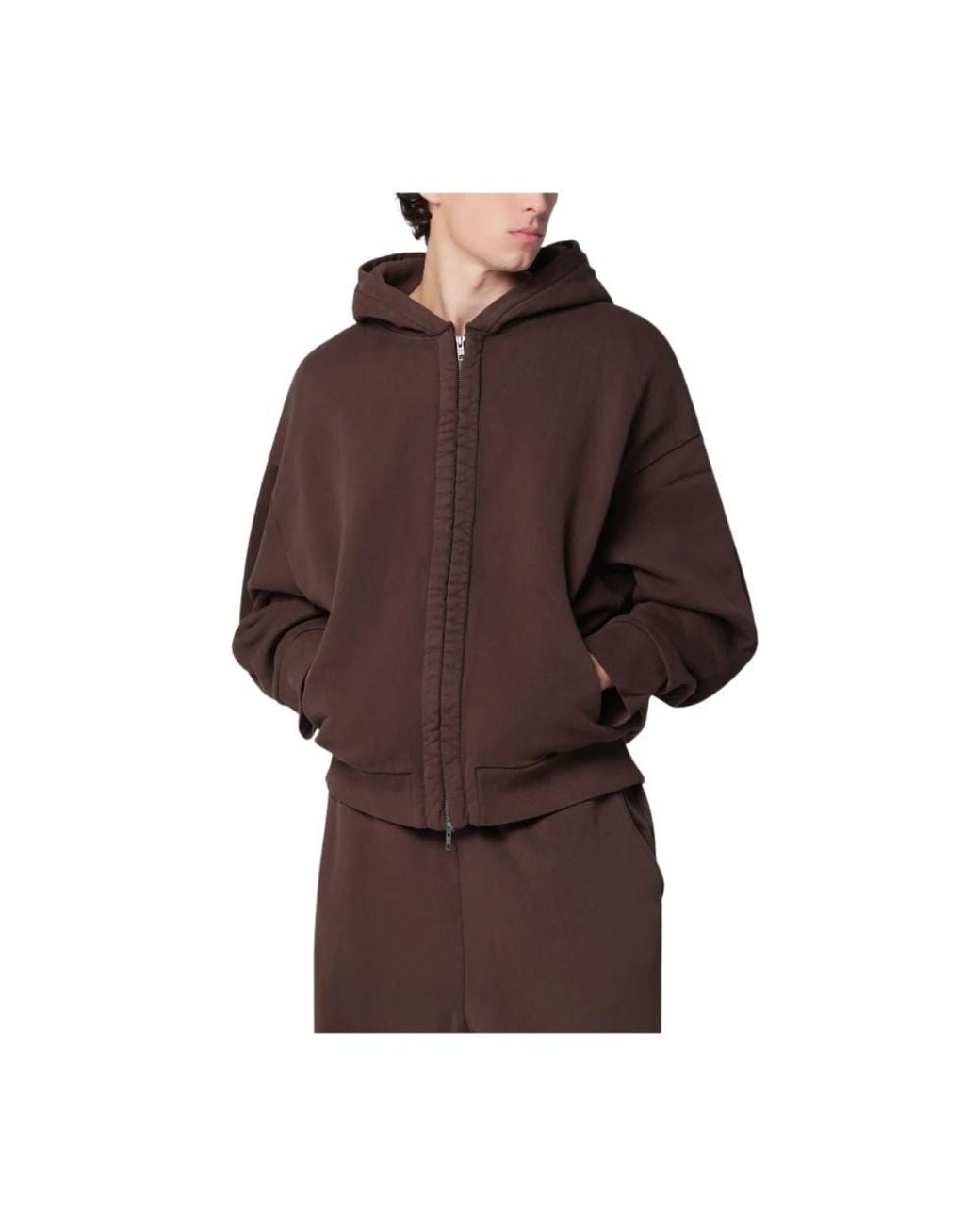 Entire studios Brown Zip-Throughs for men