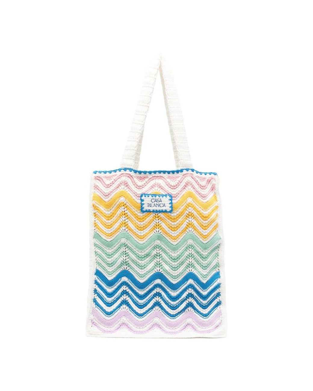 Casablanca Tote Bags in White Lyst UK