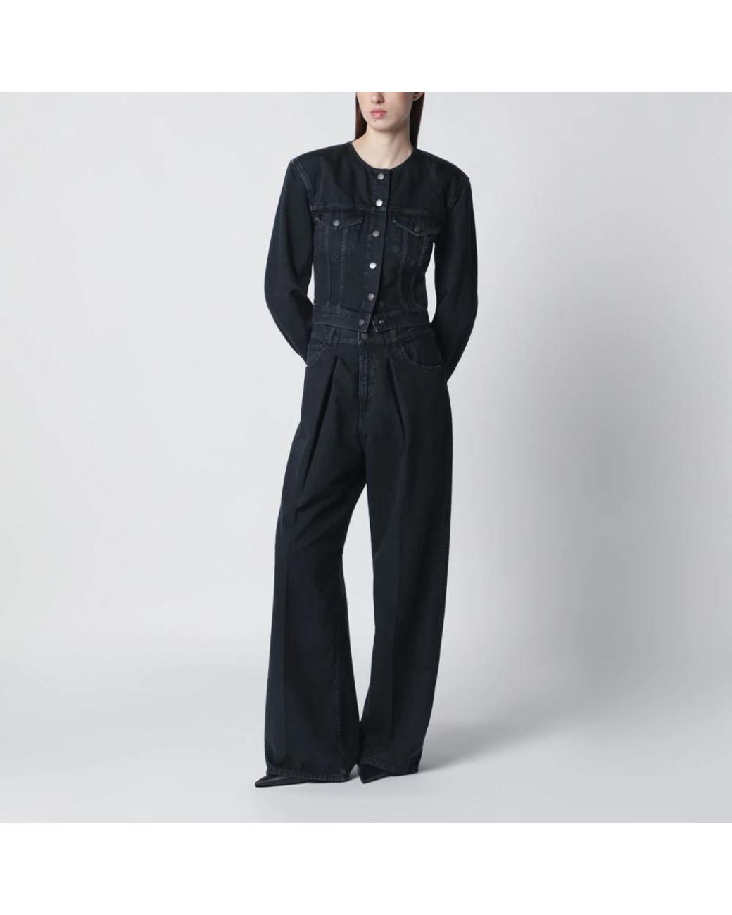 Haikure Black Denim Jackets
