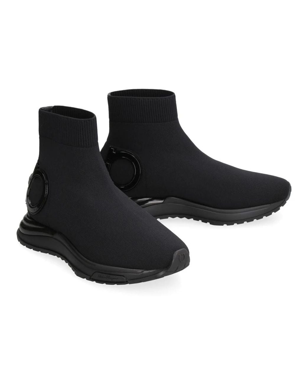 Ferragamo Black Sneakers