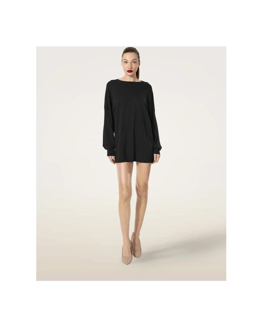 Wolford Black Round-Neck Knitwear