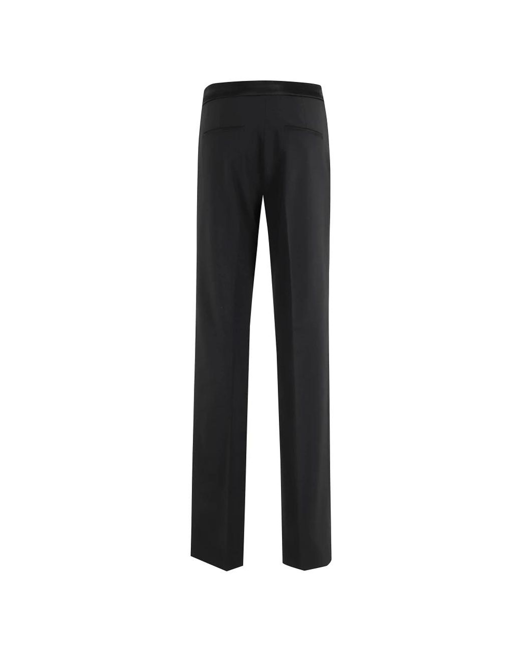 Straight Trousers Antonelli de color Black