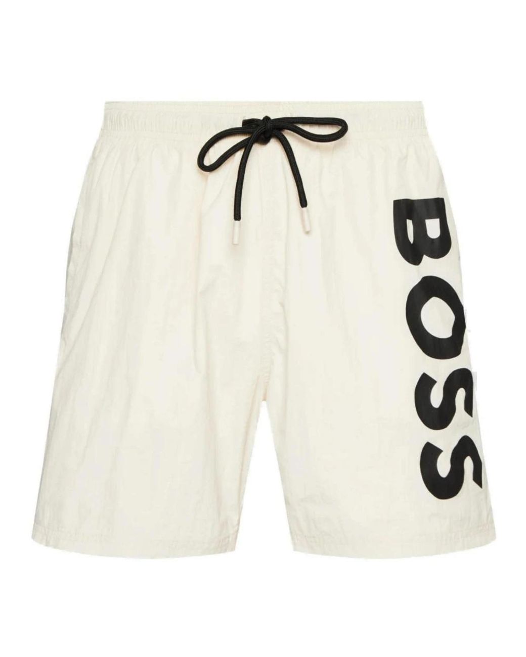 Boss Badmode ,Polyester Octopus Zwembroek in het Natural voor heren