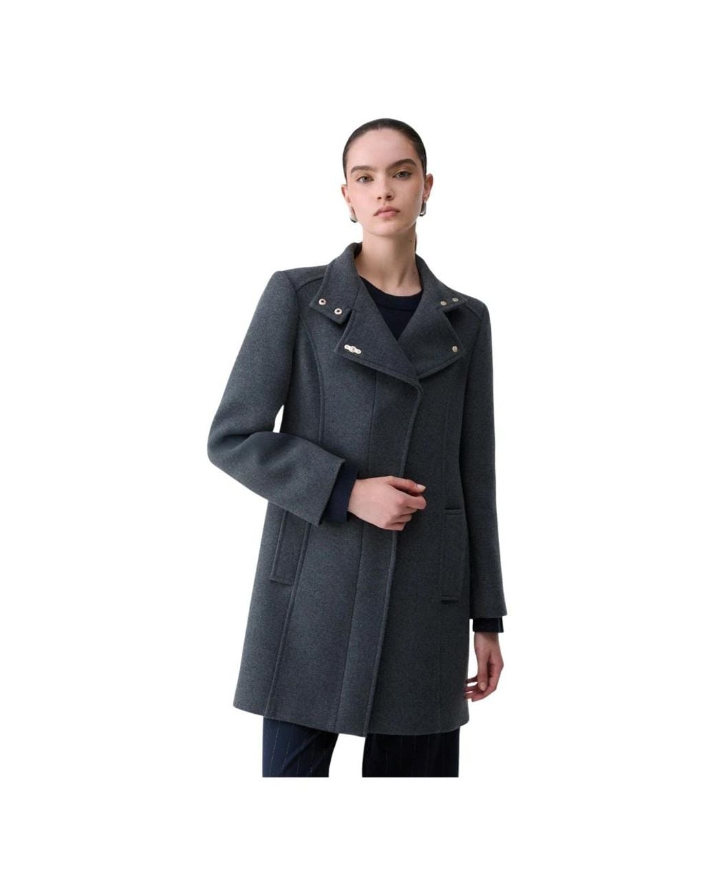 Liu Jo Blue Single-Breasted Coats