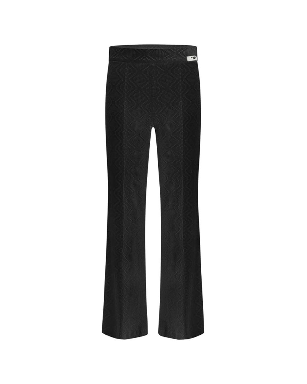 Cambio Black Straight Trousers