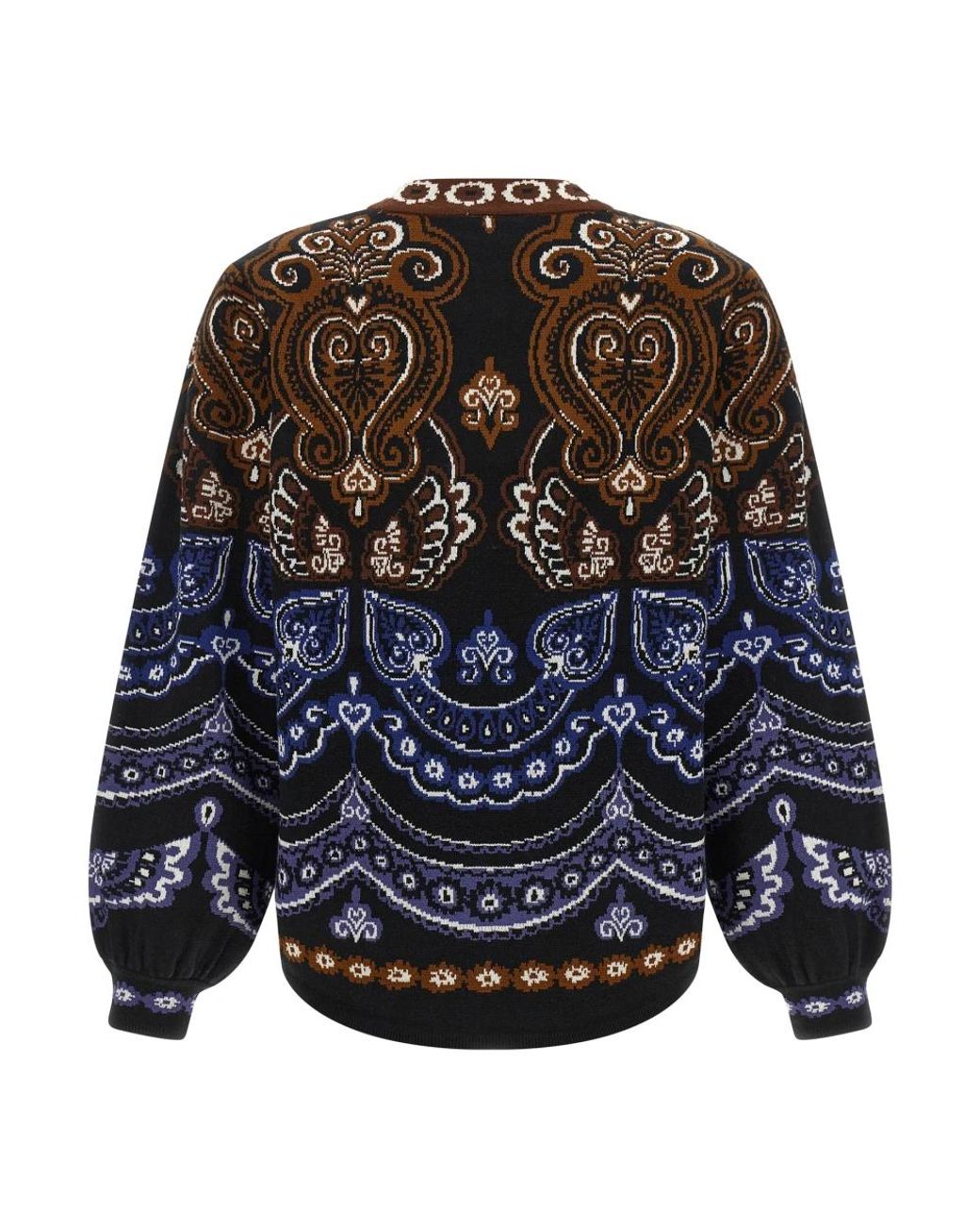 Farm Rio Blue Round-Neck Knitwear