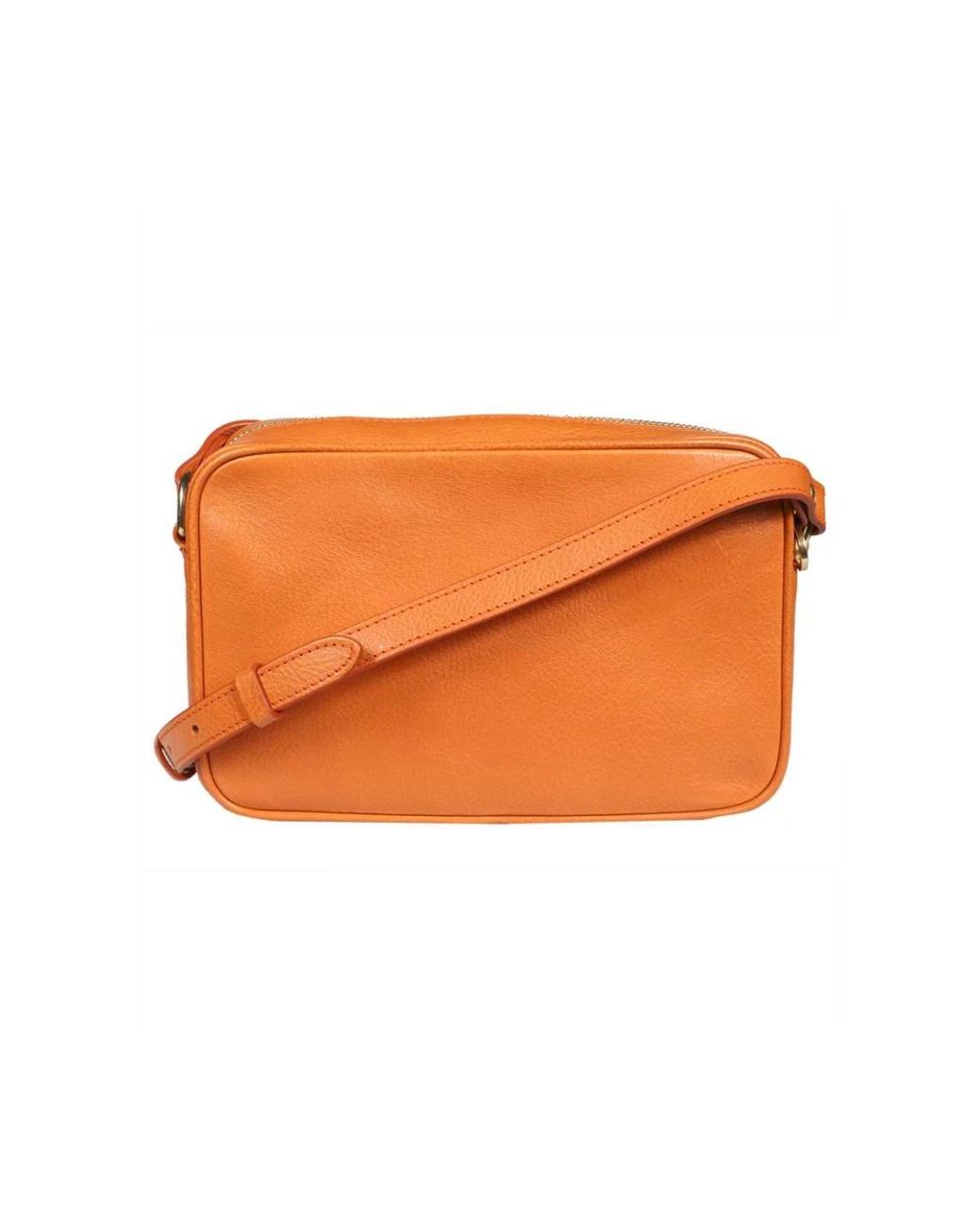 Il Bisonte Orange Cross Body Bags
