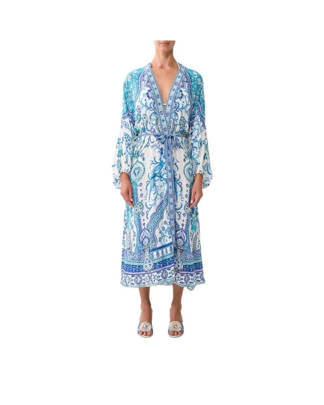 Midi Dresses Camilla de color Blue