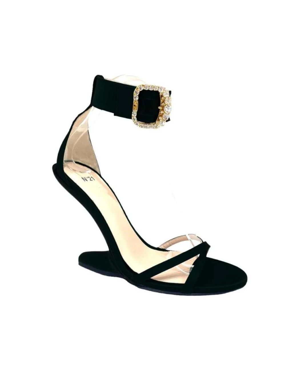 N°21 Black High Heel Sandals