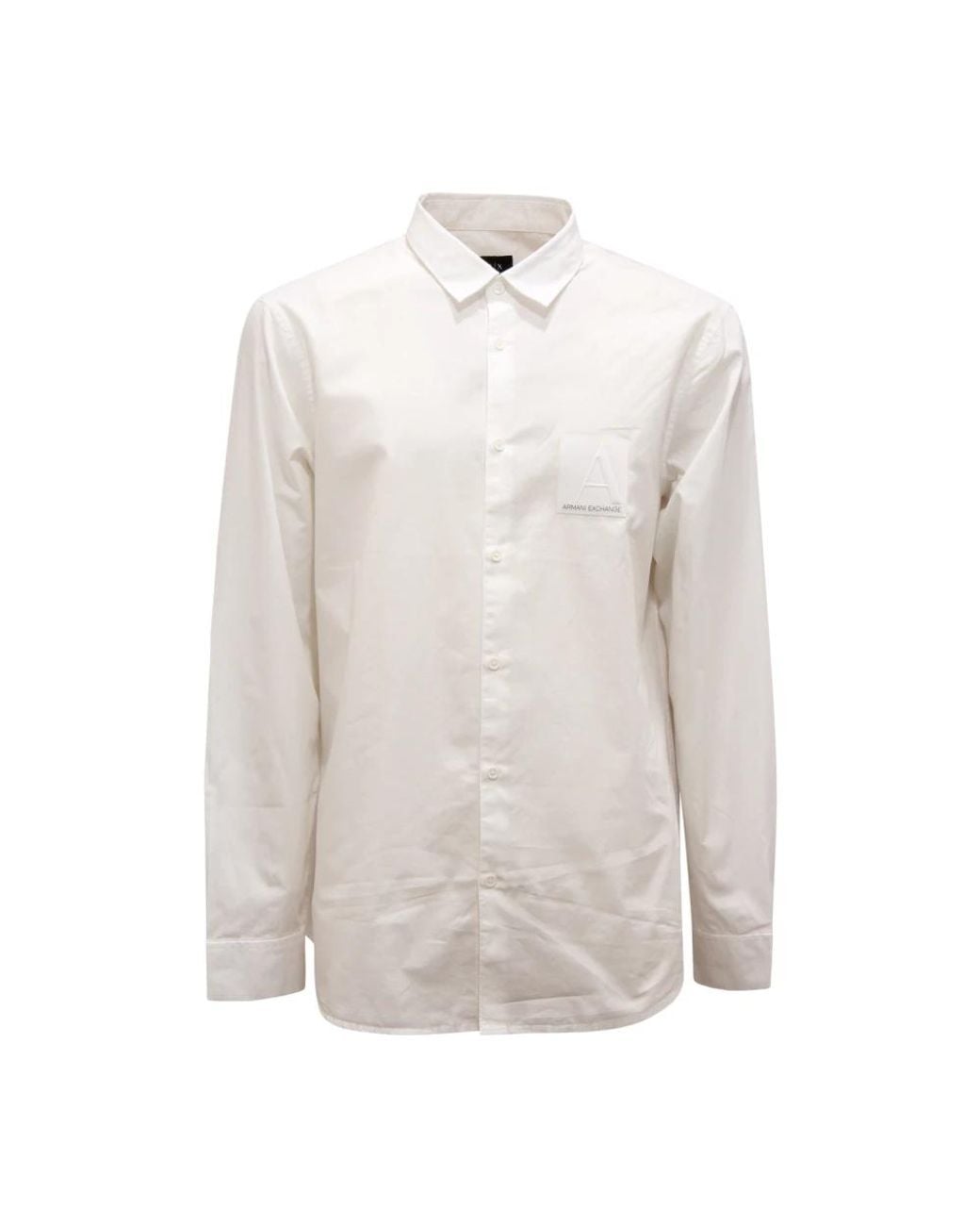 Armani White Casual Shirts for men