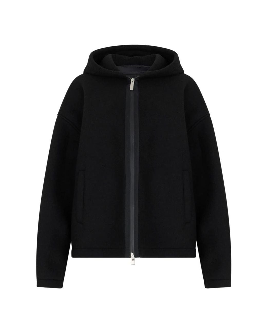 Laminar Black Zip-Throughs for men