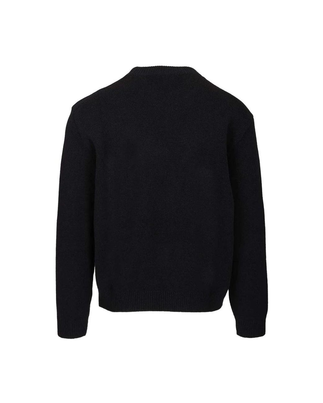 Maison Kitsuné Blue Round-Neck Knitwear for men
