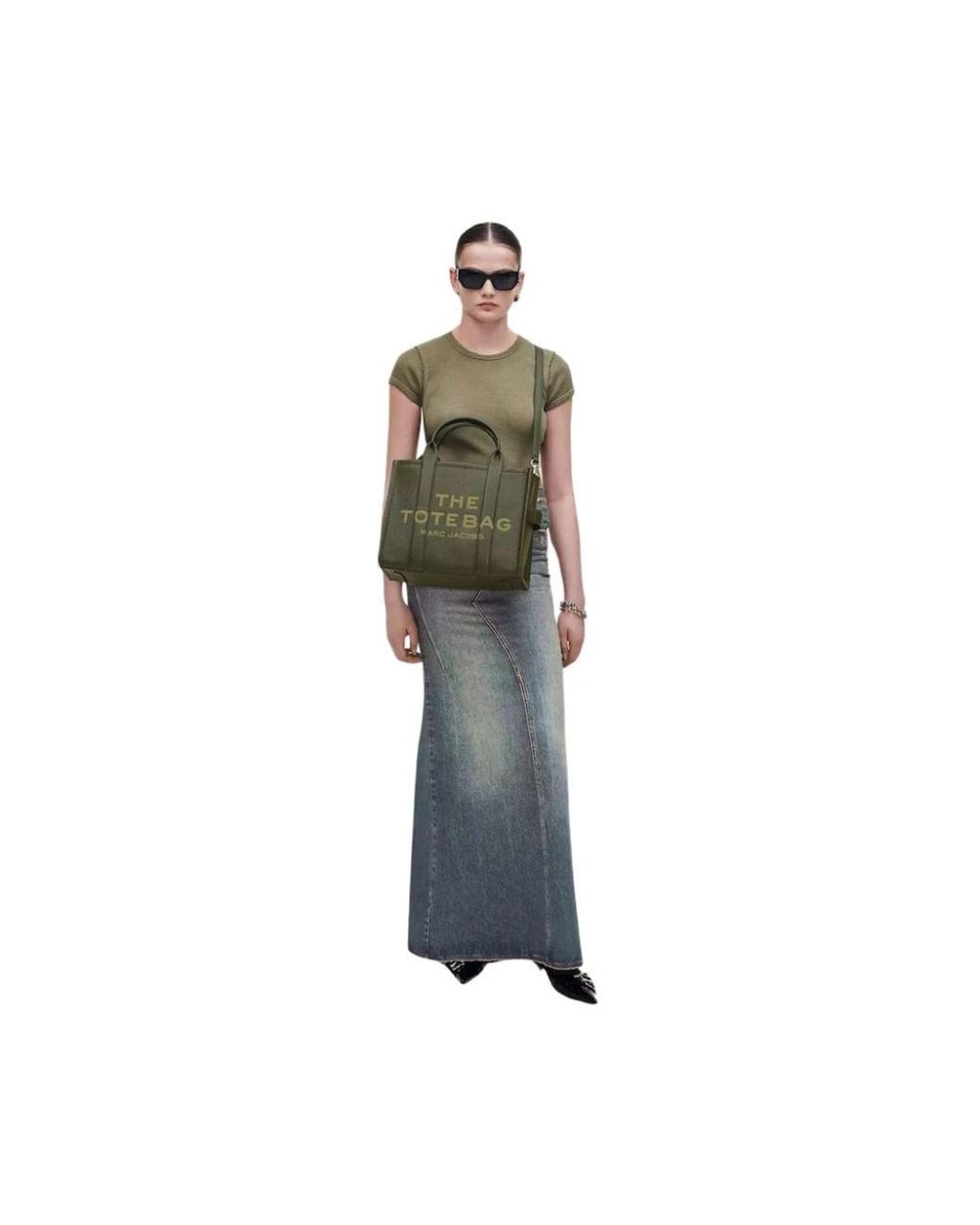 Marc Jacobs Green Shopping Bags