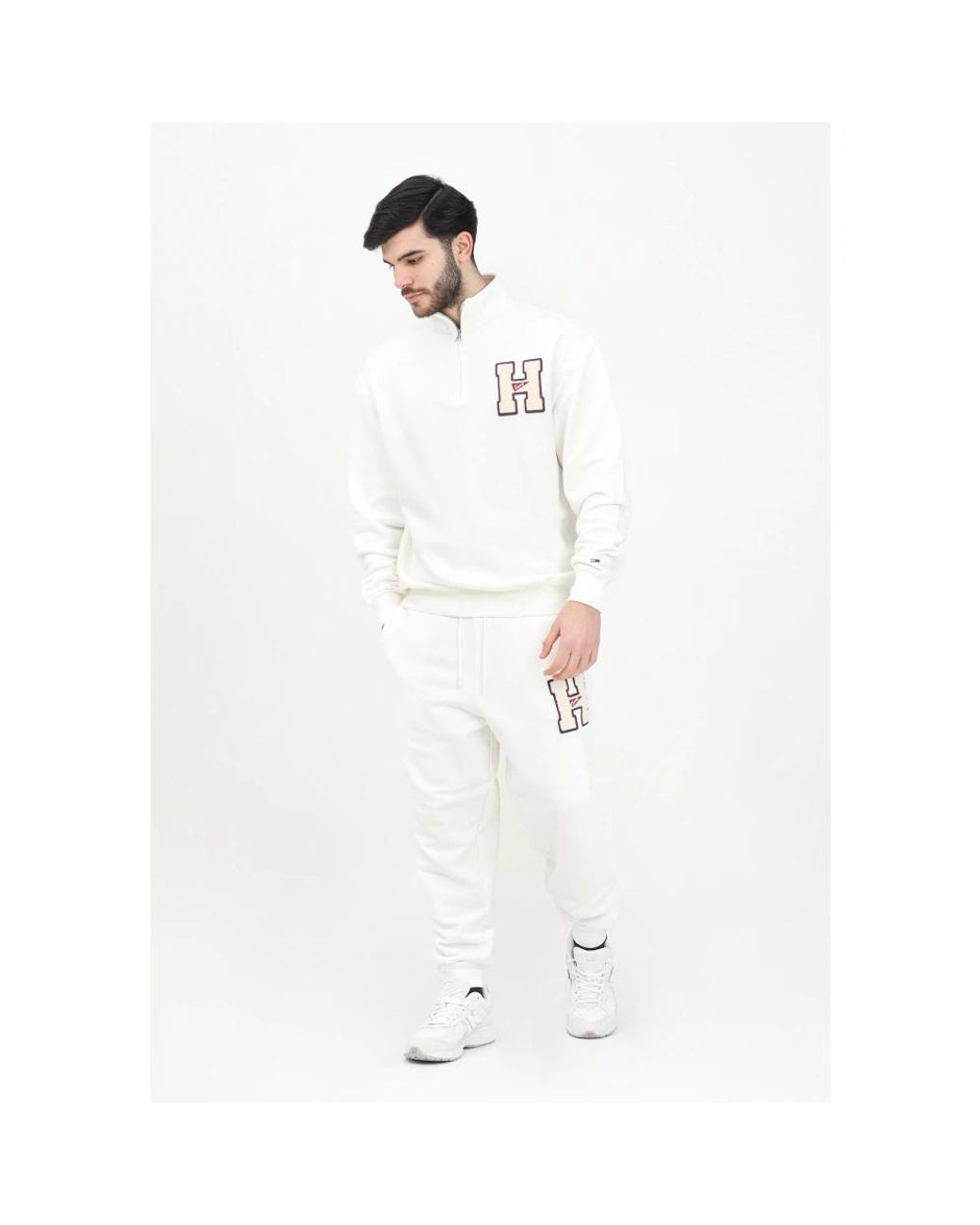 Tommy Hilfiger White Sweatpants for men