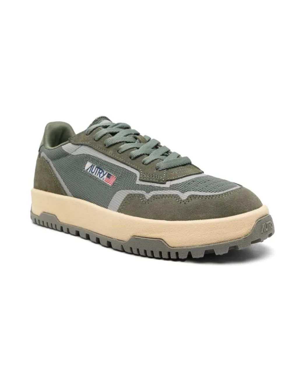 Autry Gray Wildpace Sneakers for men