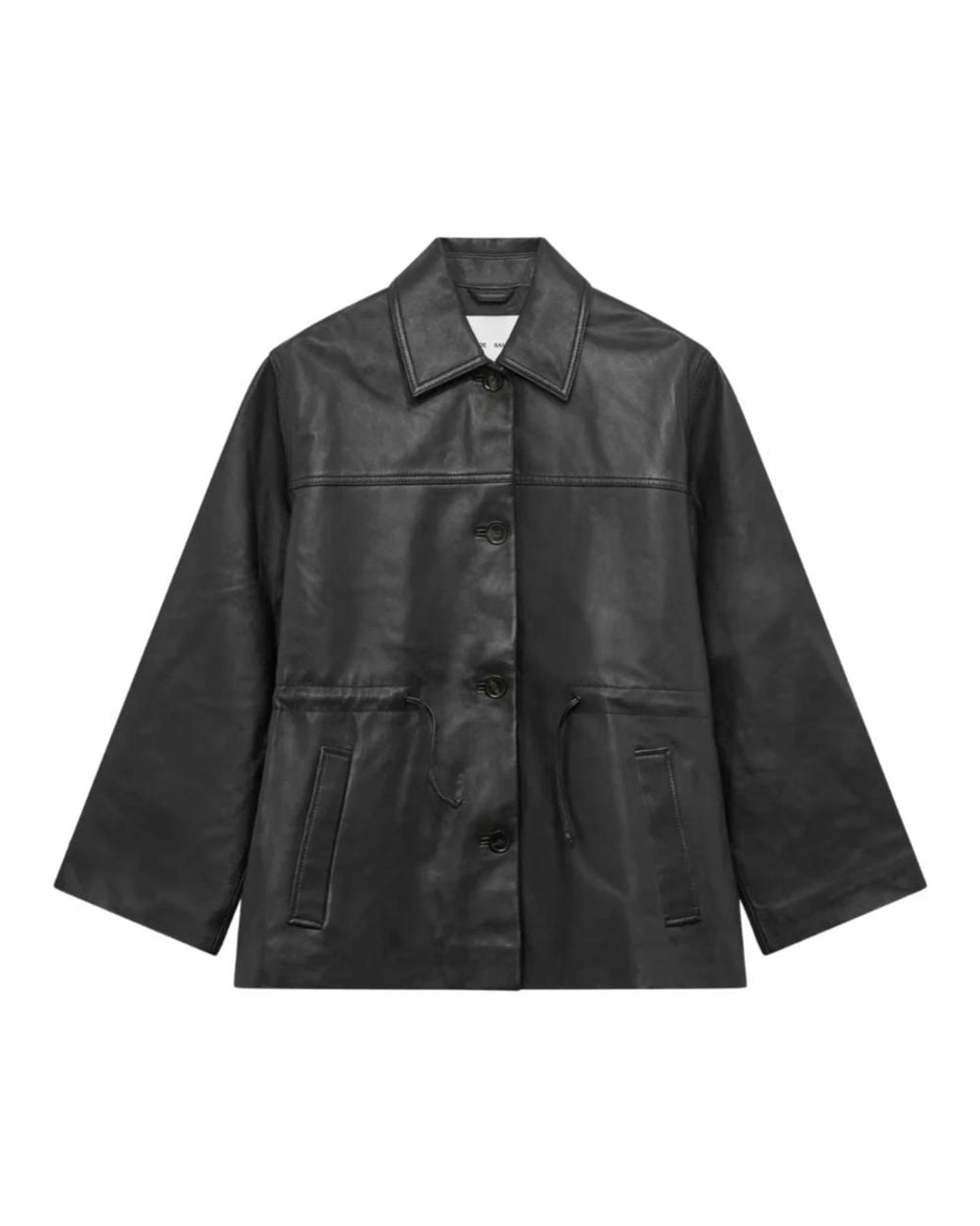 Leather Jackets Samsøe & Samsøe de color Black