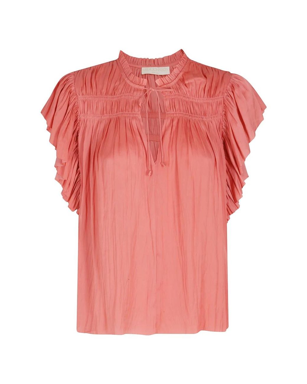 Ulla Johnson Pink Blouses