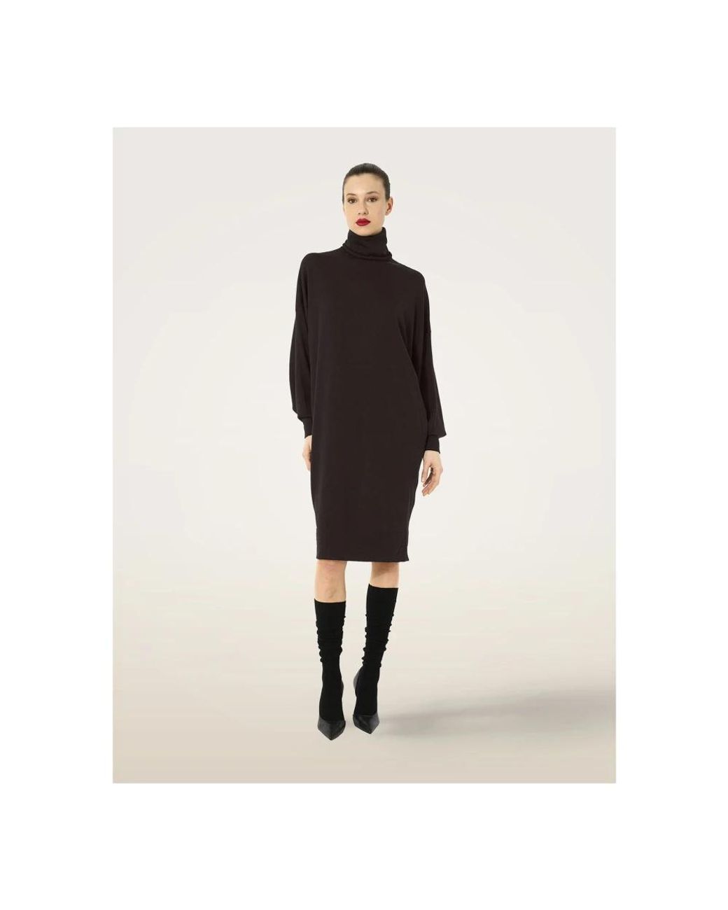 Wolford Black Knitted Dresses