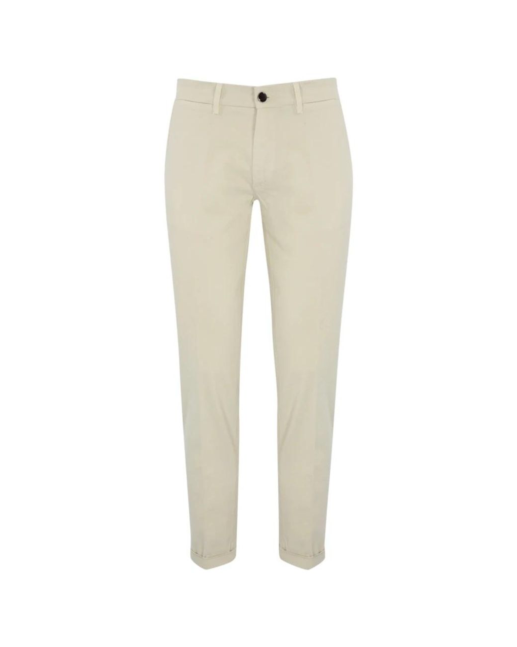 Re-hash Natural Slim-Fit Trousers for men