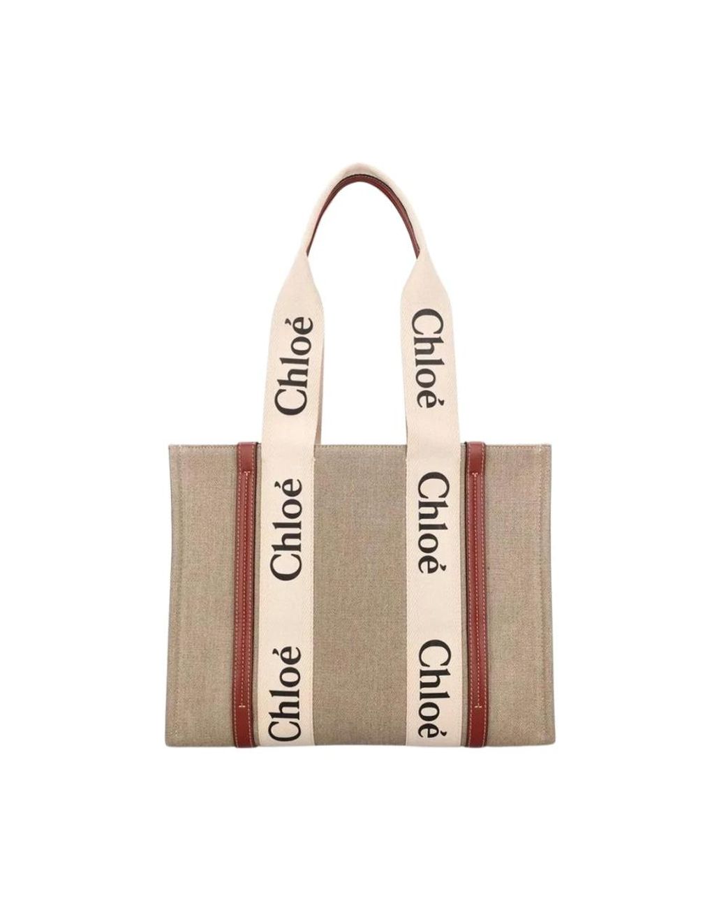 Chloé Natural Shopping Bags