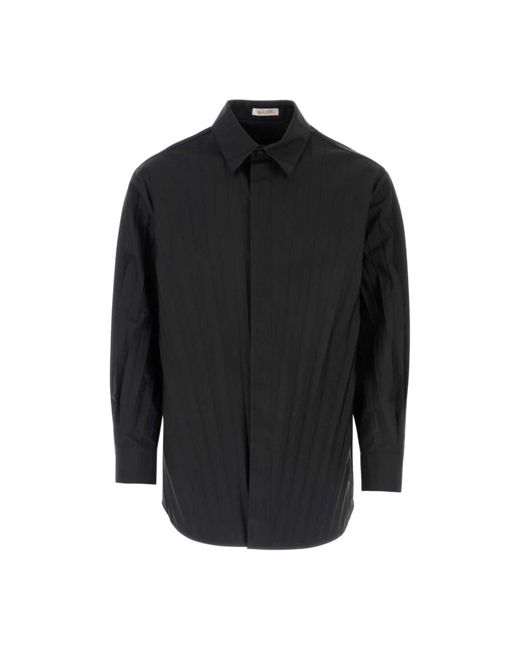 Valentino Garavani Black Formal Shirts for men