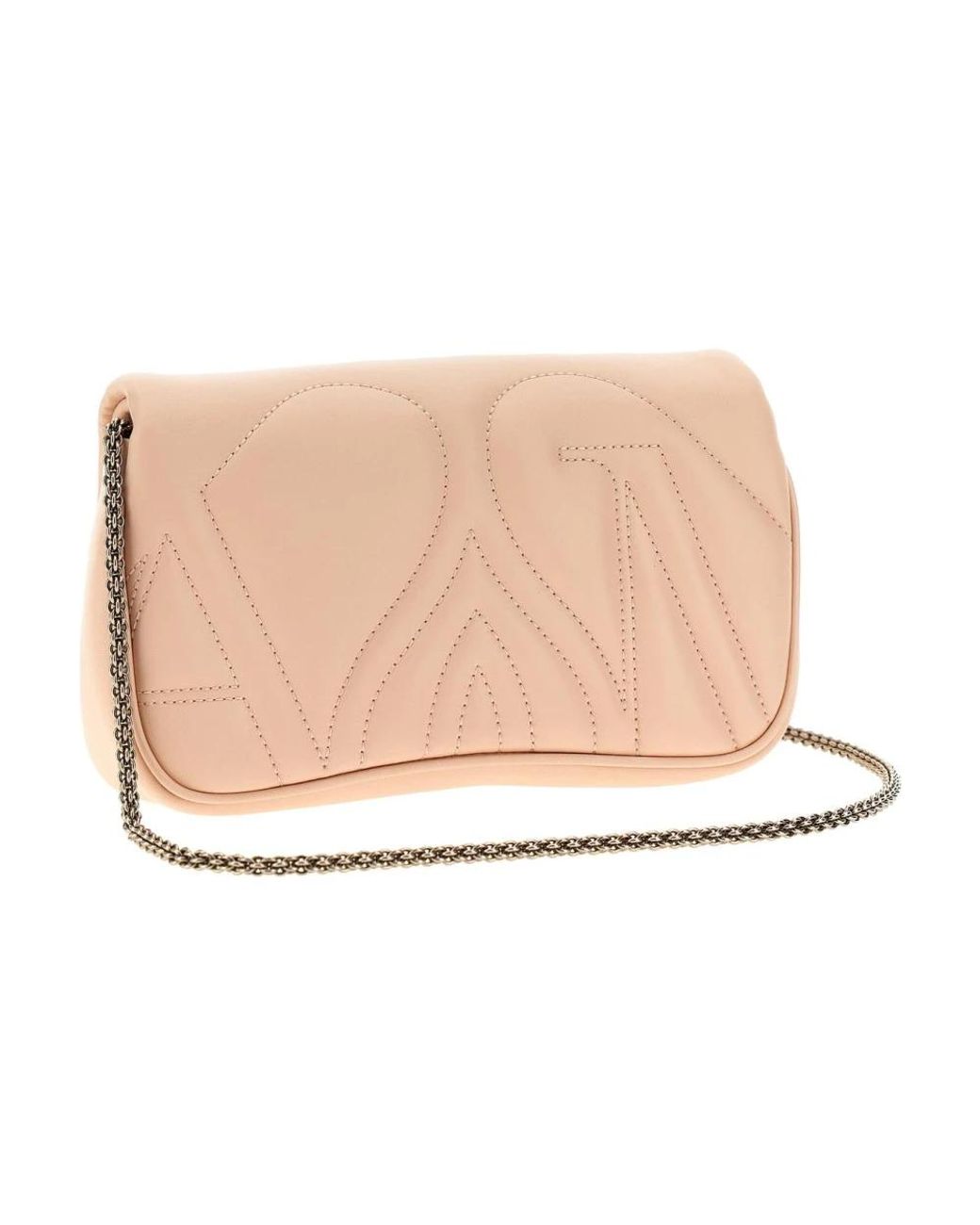 McQueen Natural Cross Body Bags