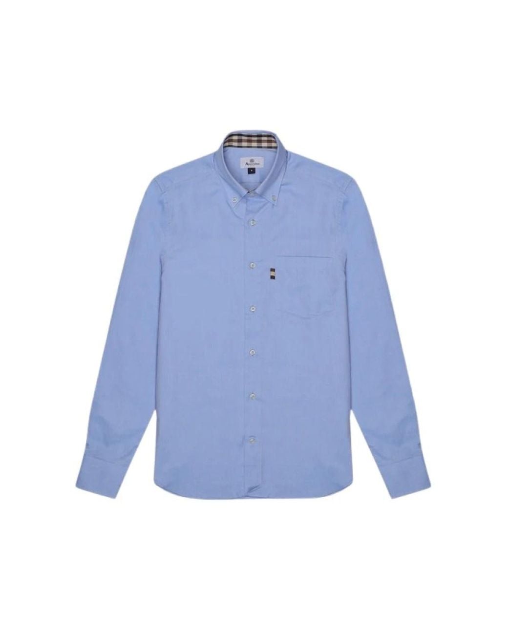 Aquascutum Blue Casual Shirts for men